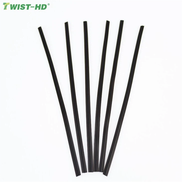 Factory Supplier Black Plastic Twist Tie For Closing