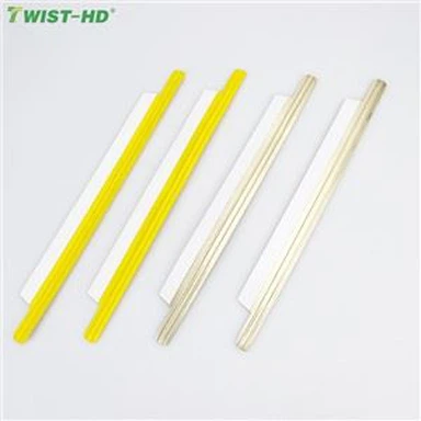 Papur Kraft Addas Tin Ties ar gyfer Bag Papur Pobi